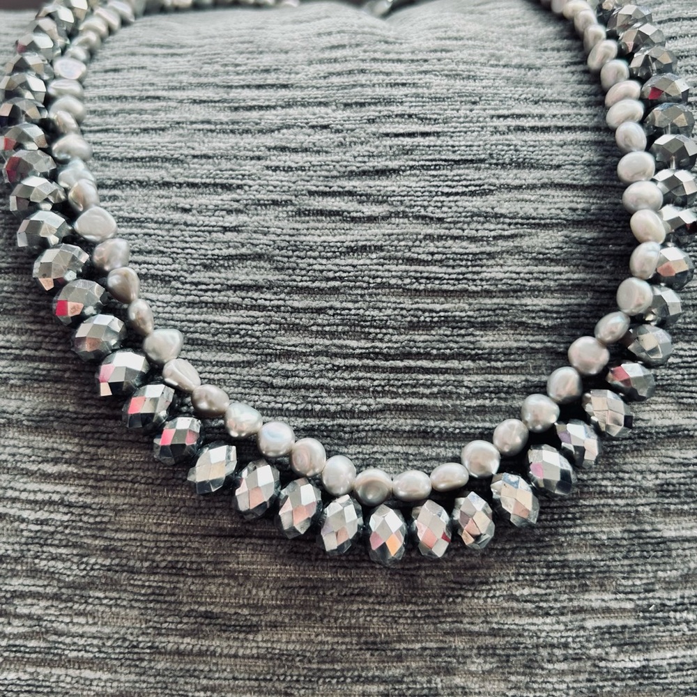 Sweet & Sassy! Delicate Mini Pearls And Sparkly Rondelles Equals A Stunner!